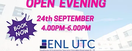ENL UTC Northern Lincolnshire Open Evening for 2027 Admissions