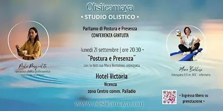 Postura e Presenza: conferenza gratuita Vicenza