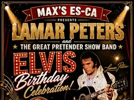 Elvis the King- Lamar Peters & The Great Pretender Show Band