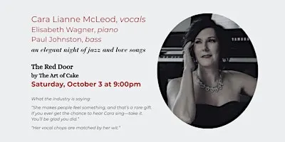 Cara Lianne McLeod trio at The Red Door