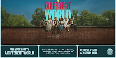 A Different World Watch Party
