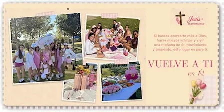 Fe, movimiento y amigas