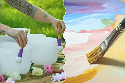 Sound Bath & Paint Experience in Long Beach (Fall Equinox)