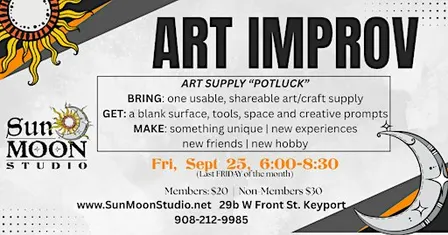 ART IMPROV - ART SUPPLY POT LUCK
