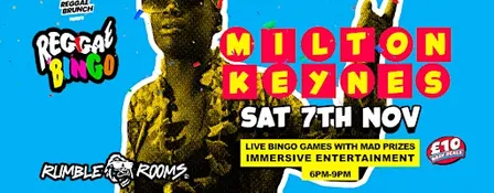 Reggae Bingo - Milton Keynes - Sat 7th Nov