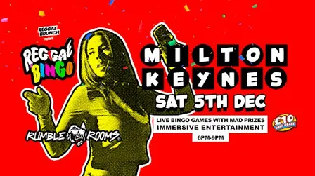 Reggae Bingo - Milton Keynes - Sat 5th Dec