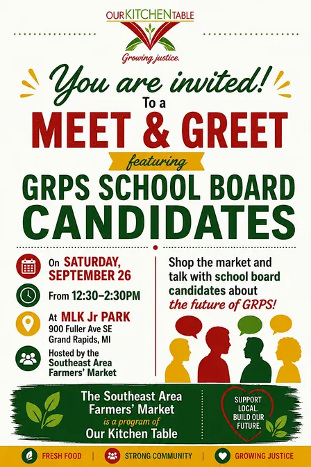 GRPS School Board Candidates Meet and Greet