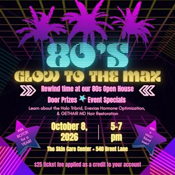 Glow to the Max: 80s Open House