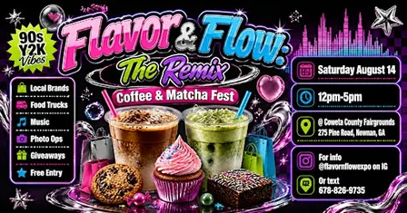 Flavor & Flow: The Remix / Coffee & Matcha Fest