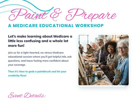 Medicare 101 & Paint and Prepare — with Humana and Health Star Insurance