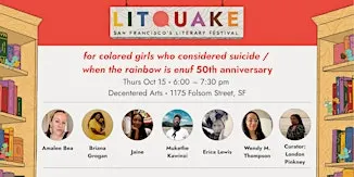 for colored girls who considered suicide/when the rainbow is enuf 50th Ann.