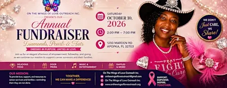 ON THE WINGS OF LOVE OUTREACH INC. PRESENTS OUR ANNUAL FUNDRAISER