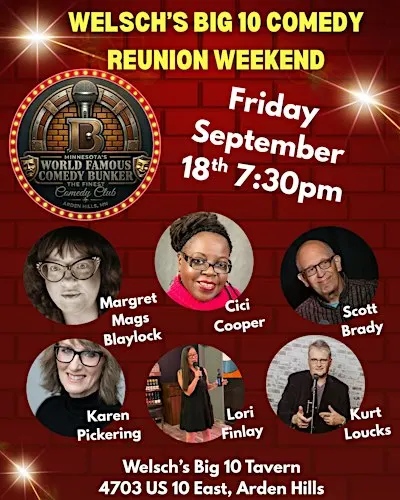 Comedy Bunker Reunion Weekend- Friday night