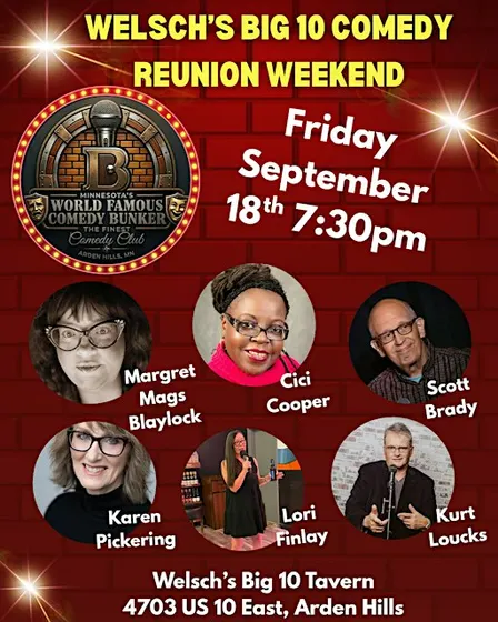 Comedy Bunker Reunion Weekend- Friday night