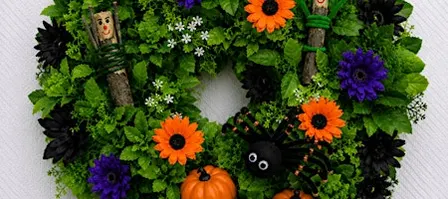 Childrens | Halloween Wreath Making