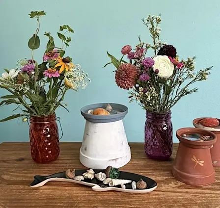 Bloom & Belong: Colorful Vessels, Flowers, Bee Baths & Mindful Making