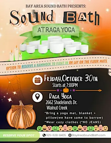 Sound Bath~ with Option to FLOAT in a hammock!