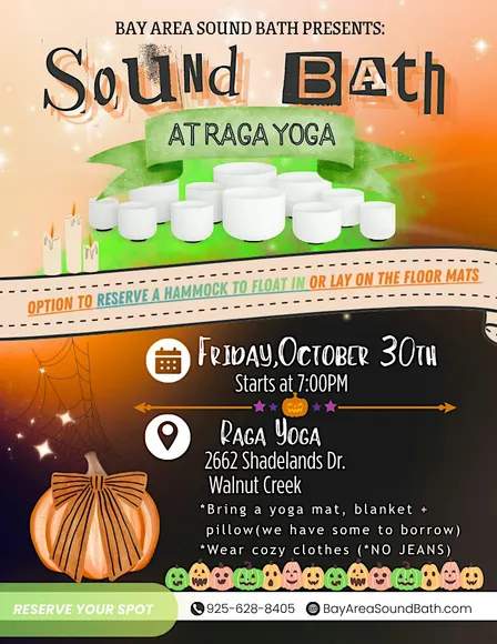 Sound Bath~ with Option to FLOAT in a hammock!