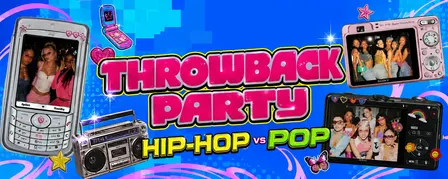 90's VS 2000's Throwback Party // 2010's Hip Hop on the Patio