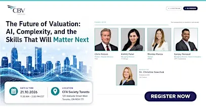 Future of Valuation: AI, Complexity, and the Skills That Matter Next