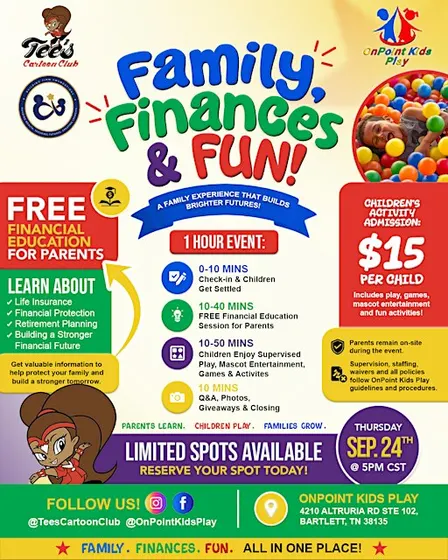 Family, Finances and Fun!