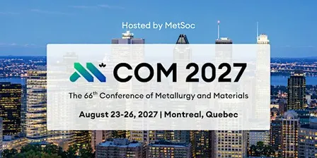 Exhibit booth at COM 2027 - Montreal, Canada