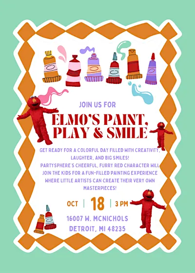 Elmo’s Paint, Play, & Smiles