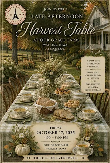 Late Afternoon Harvest Table