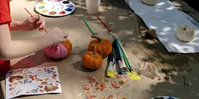 Pumpkin Painting for Lichtenfelt's Fall Festival & Market