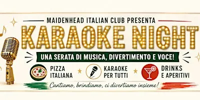 Italian Karaoke Night