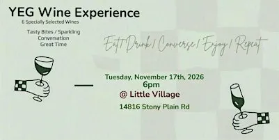 YEG Wine Experience Dinner Party at Little Village