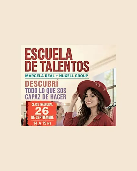 Clase inaugural de la Escuela de Talentos Marcela Real & Nuxell Group