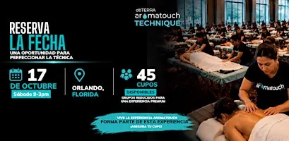 AromaTouch Tour Orlando 2026 | Certificación con Dr. César Rey