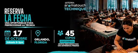 AromaTouch Tour Orlando 2026 | Certificación con Dr. César Rey