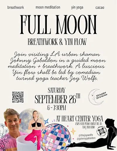 Full Moon Breathwork & Yin Flow
