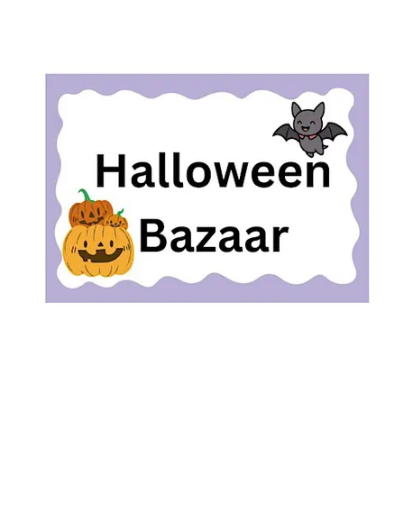 Halloween Bazaar