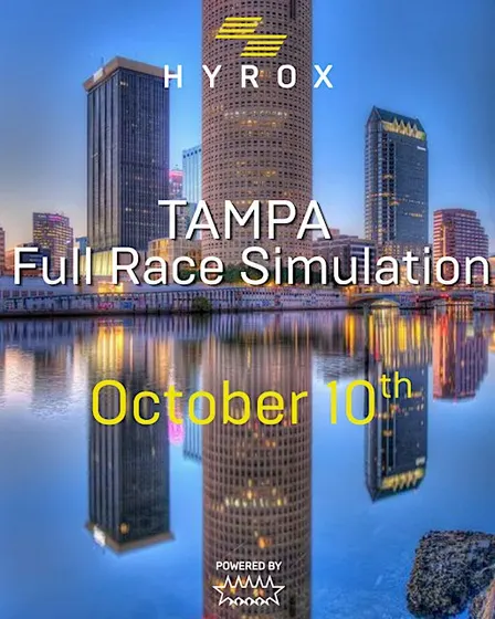 Tampa Full HYROX Race Simulation