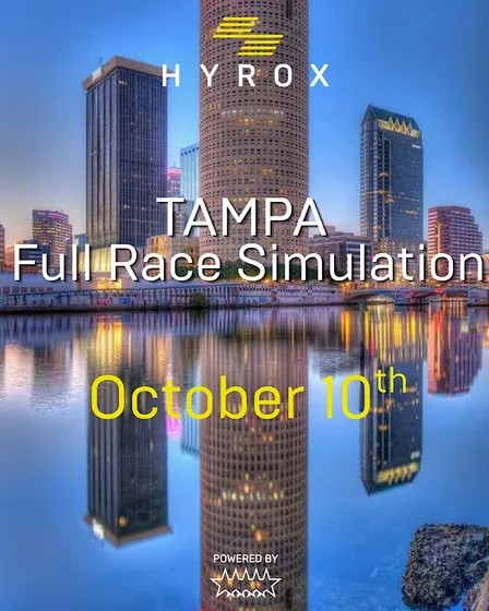 Tampa Full HYROX Race Simulation