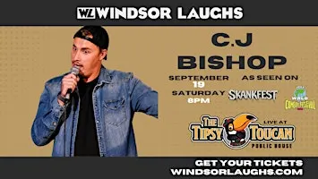 C.J Bishop LIVE Comedy At Tipsy Toucan (Sep 19th)