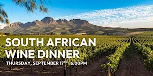 South African Wine Dinner
