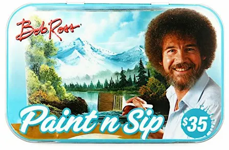 Happy Little Trees- Bob Ross Paint n Sip- CS- Ardmore