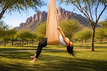 Aerial Hammock Yoga