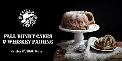 Fall Bundt Cakes & Whiskey Pairing