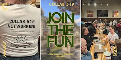We're Back Collab 519: September Speed Networking for Entrepreneurs!