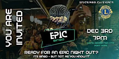 Epic Bingo ✨ The Game Show Experience