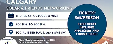 Calgary - Solar and Friends Networking