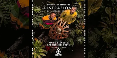 Distrazioni | Domenica | Noah Beach Club