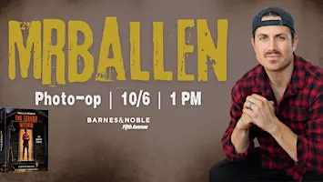Photo-Op with MrBallen at B&N 5th Ave, NYC!