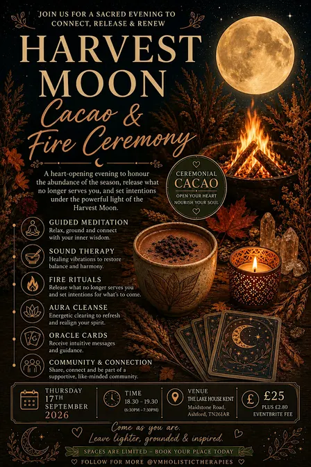 Harvest Moon Cacao & Fire Ceremony
