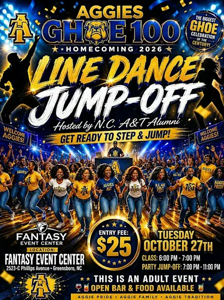 AGGIE GHOE 1OO LINE DANCE JUMP OFF
